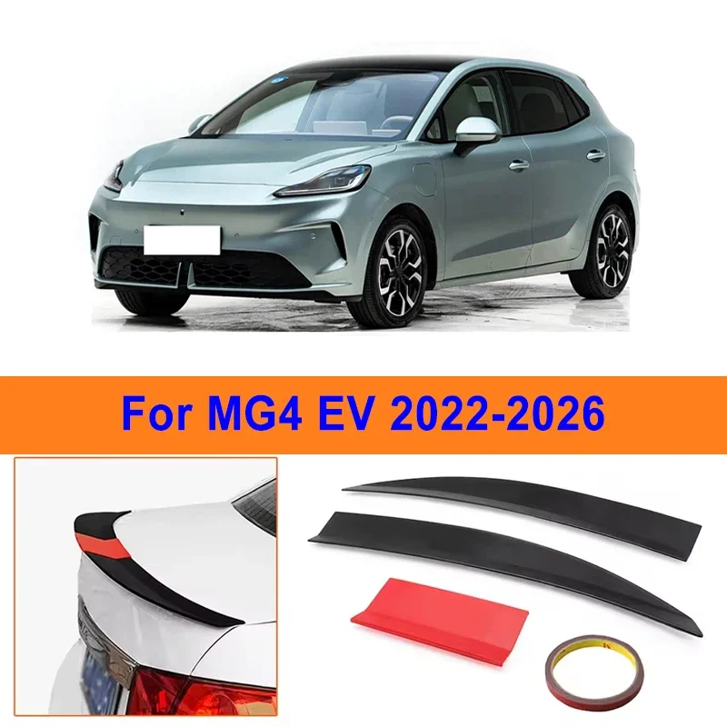 For MG4 EV 2022-2026 3-Section ABS Rear Trunk Spoiler 115-125cm Adjustable Sports Decor Top Wing Car Exterior Parts
For MG4 EV 2022-2026 3-Section ABS Rear Trunk Spoiler 115-125cm Adjustable Sports Decor Top Wing Car Exterior Parts