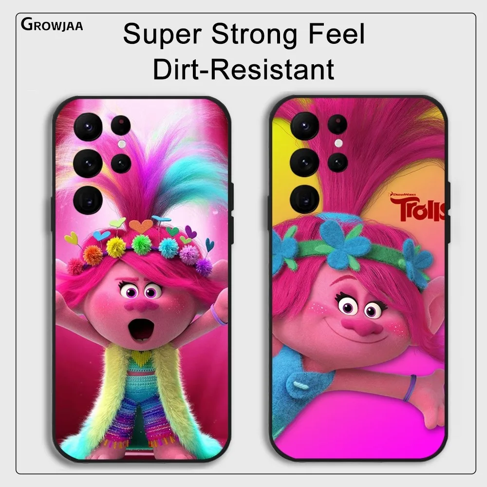 Cartoon Cute T-Trolls Phone Case For Samsung Galaxy S25 S24 S22 S23 Ultra S21 S20 Plus 5G Protective Silicone Funda
Cartoon Cute T-Trolls Phone Case For Samsung Galaxy S25 S24 S22 S23 Ultra S21 S20 Plus 5G Protective Silicone Funda