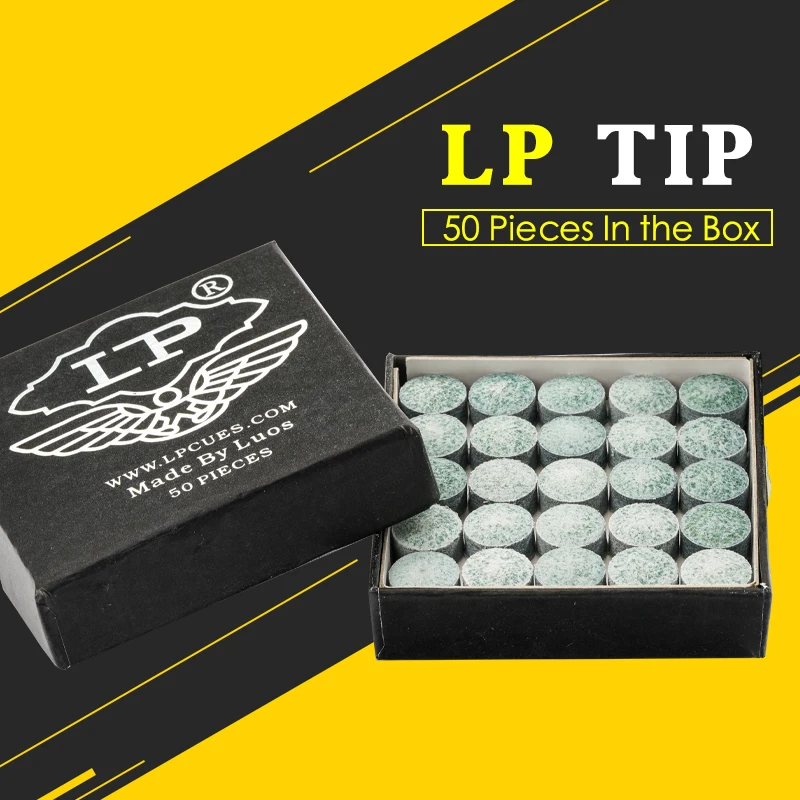 LP Snooker Cue Tip 10/10.5mm 50 Pcs Billiards Tips Black Eight Billiard Supplies Billiards Accessories Tip
LP Snooker Cue Tip 10/10.5mm 50 Pcs Billiards Tips Black Eight Billiard Supplies Billiards Accessories Tip