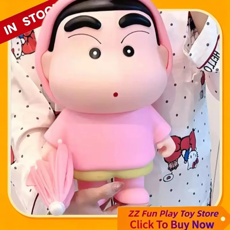 2026 New Edition Crayon Shin-chan Wild Shin-chan Money Jar Rubber Figurine Cartoon Desktop Ornaments Model Toys Gifts For Kids
2026 New Edition Crayon Shin-chan Wild Shin-chan Money Jar Rubber Figurine Cartoon Desktop Ornaments Model Toys Gifts For Kids