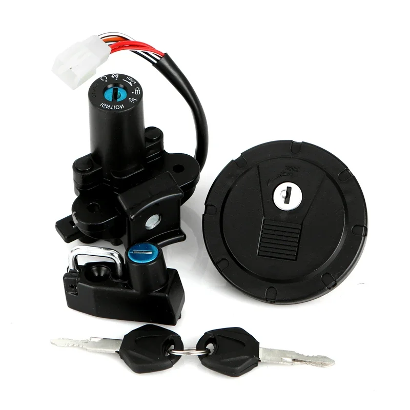 1 Set for Kawasaki KL110 KSR PRO 2013-2014 KL250 KL250 Super Sherpa Motorcycle Ignition Switch Fuel Gas Cap Cover Seat Lock
1 Set for Kawasaki KL110 KSR PRO 2013-2014 KL250 KL250 Super Sherpa Motorcycle Ignition Switch Fuel Gas Cap Cover Seat Lock