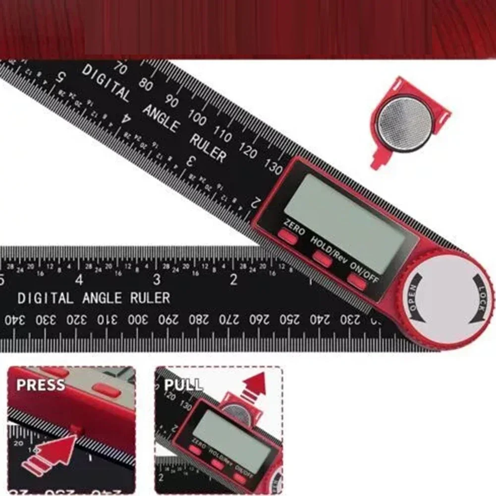 2-in-1 Digital Angle Meter Inclinometer Digital Angle Ruler Electronic Goniometer Protractor Angle Finder Measuring Tool
2-in-1 Digital Angle Meter Inclinometer Digital Angle Ruler Electronic Goniometer Protractor Angle Finder Measuring Tool