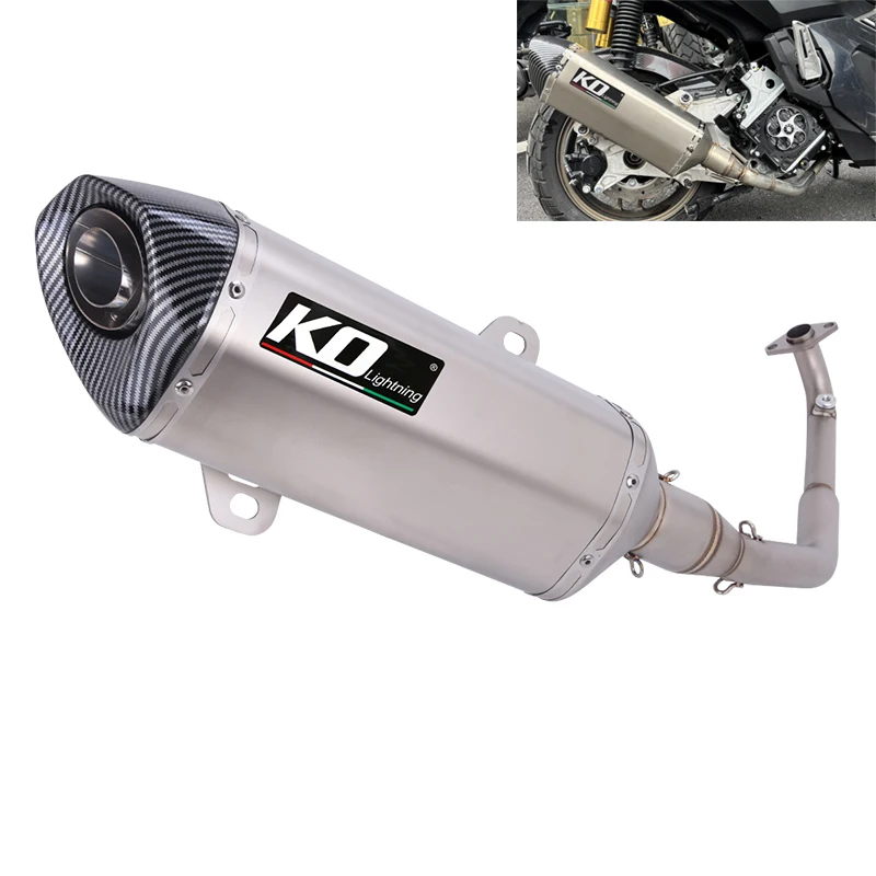 For Honda ADV160 ADV 160 2022-2026 Motorcycle Exhaust Link Pipe Muffler Tips Slip-on System Stainless Steel With DB Killer 51mm
For Honda ADV160 ADV 160 2022-2026 Motorcycle Exhaust Link Pipe Muffler Tips Slip-on System Stainless Steel With DB Killer 51mm
