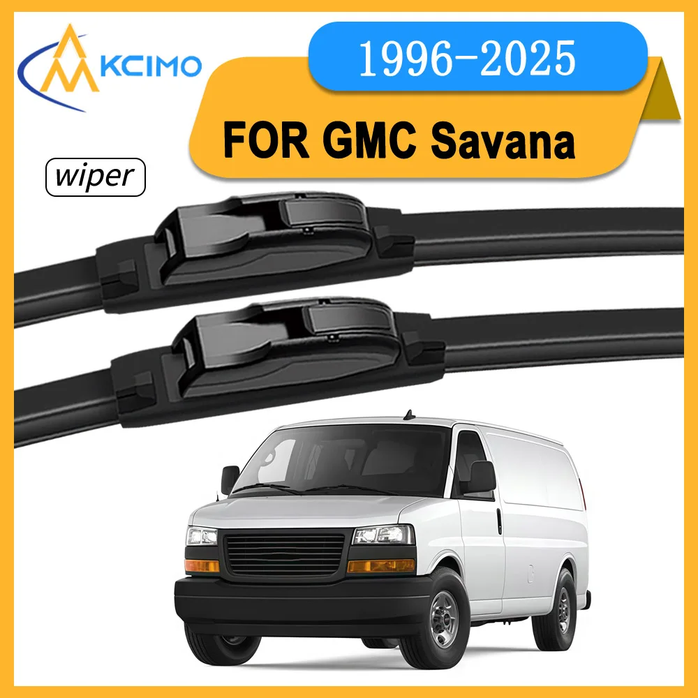 Durable Streak-Free Front Wiper Blades For GMC Savana 1996-2025 Complete Replacement Windshield Wiper Kit 1 Pair Set
Durable Streak-Free Front Wiper Blades For GMC Savana 1996-2025 Complete Replacement Windshield Wiper Kit 1 Pair Set