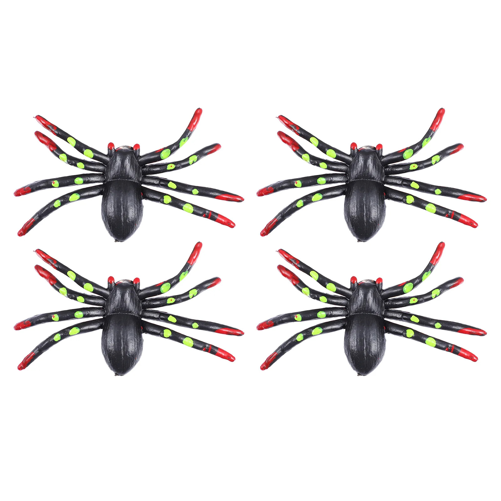 4Pcs Halloween Spider Prop Party Accessories Plastic Trinket Decorations for Haunted House Festive Celebration Decor Supplies
4Pcs Halloween Spider Prop Party Accessories Plastic Trinket Decorations for Haunted House Festive Celebration Decor Supplies