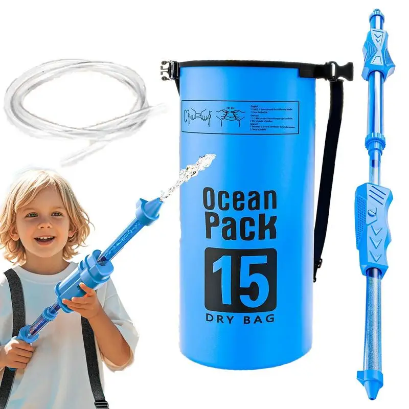 Kids Water Squirter Large Capacity Backpack Water Soaker Toy Bathing Playing Interactive Hot Weather Pool Game For Multiple
Kids Water Squirter Large Capacity Backpack Water Soaker Toy Bathing Playing Interactive Hot Weather Pool Game For Multiple
