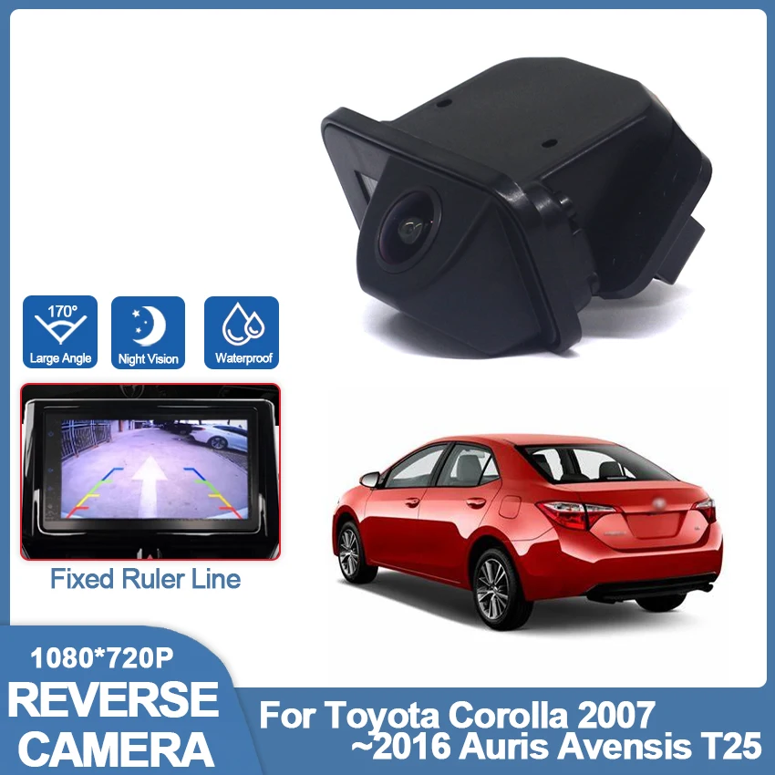 140 ° HD CCD 1080P Автомобильная камера заднего вида для Toyota Corolla 2007 ~ 2015 2016 Auris Avensis T25 ночное видение Реверсивный
140 ° HD CCD 1080P Автомобильная камера заднего вида для Toyota Corolla 2007 ~ 2015 2016 Auris Avensis T25 ночное видение Реверсивный