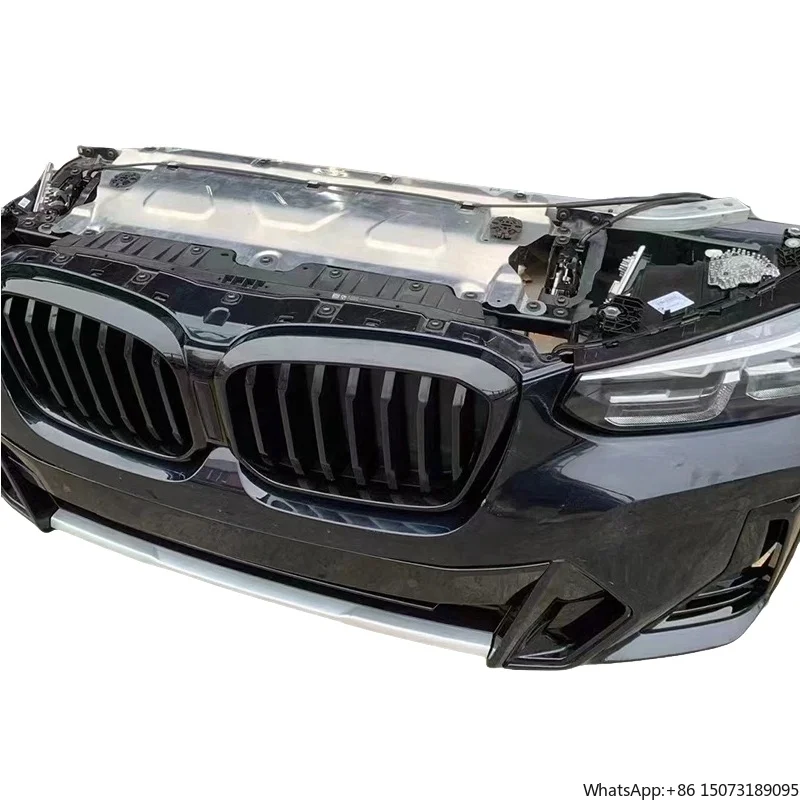 Assembly Parts with Radiator and Headlights CE Certified Replacement for X3 G01 G08 F25 E83 X4 G02 F26 Front Bumper
Assembly Parts with Radiator and Headlights CE Certified Replacement for X3 G01 G08 F25 E83 X4 G02 F26 Front Bumper