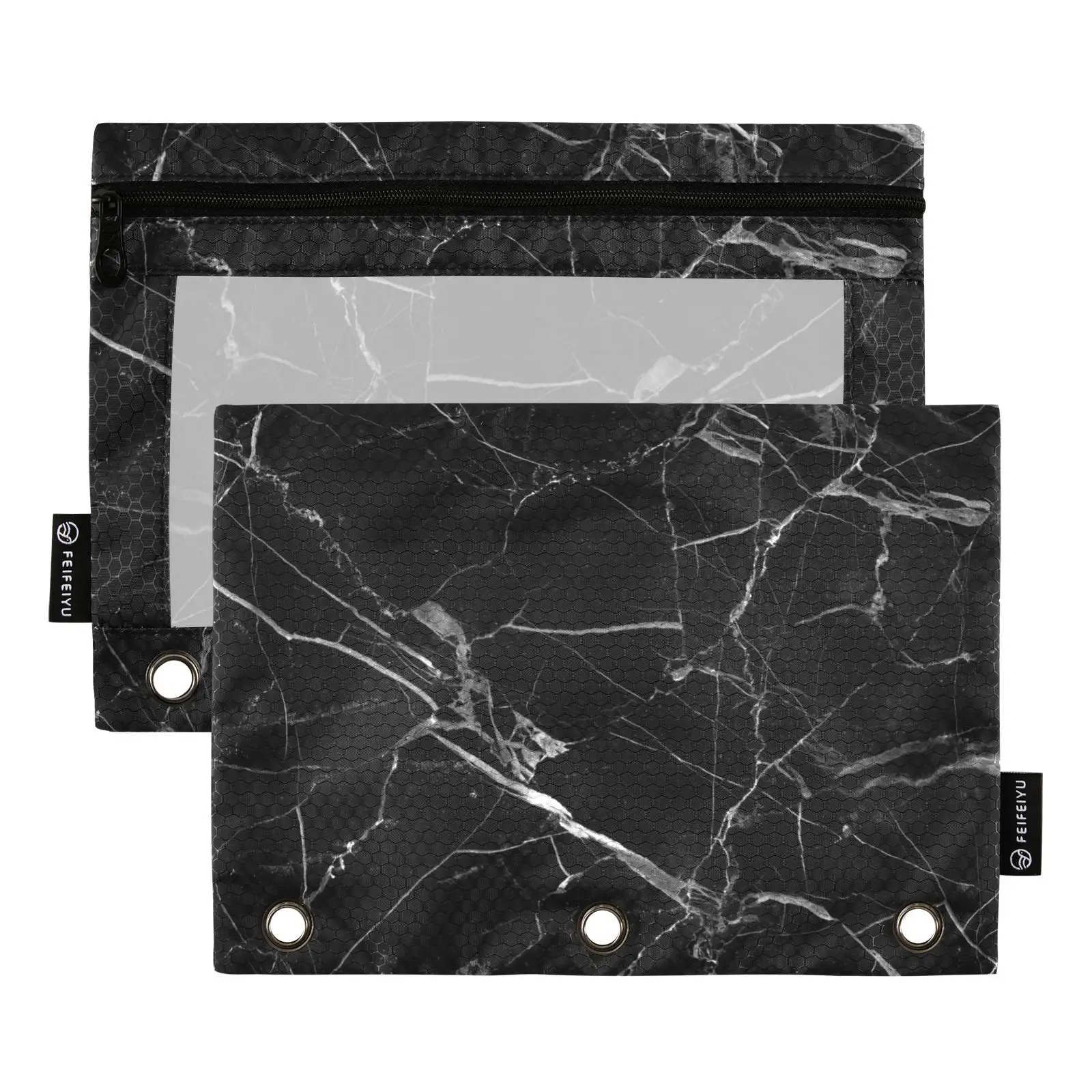 Binder Pouches Pencil Case Zipper Transparent Loose-Leaf Binder Cloth Stationery File Marble Storage Bag Office Storage Box
Binder Pouches Pencil Case Zipper Transparent Loose-Leaf Binder Cloth Stationery File Marble Storage Bag Office Storage Box