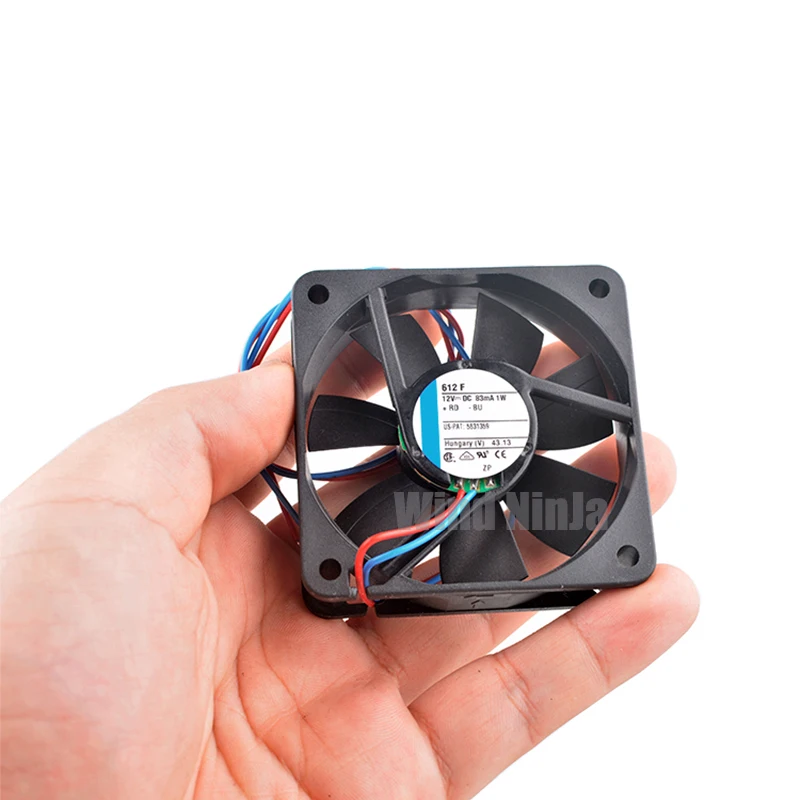 (2pcs) 6cm 60mm Cooling Fan 60x60x15mm DC12V 83mA 1W 4000rpm for Chassis Power Inverter - 612F US-PAT 5831359
(2pcs) 6cm 60mm Cooling Fan 60x60x15mm DC12V 83mA 1W 4000rpm for Chassis Power Inverter - 612F US-PAT 5831359