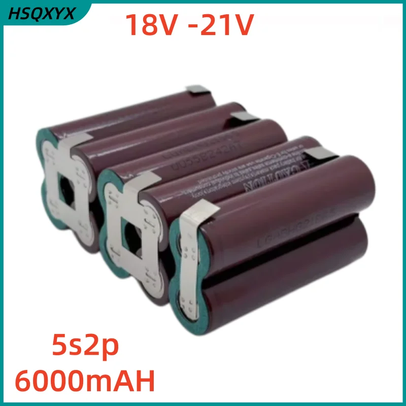 NEW 18650 HG2 3000mAh 6000mAh 20amps 3S 4S 5S 6S 8S 7.4V 12.6V 14.8V 18V 25.2V 29.6V for Screwdriver Batteries Weld Battery Pack
NEW 18650 HG2 3000mAh 6000mAh 20amps 3S 4S 5S 6S 8S 7.4V 12.6V 14.8V 18V 25.2V 29.6V for Screwdriver Batteries Weld Battery Pack