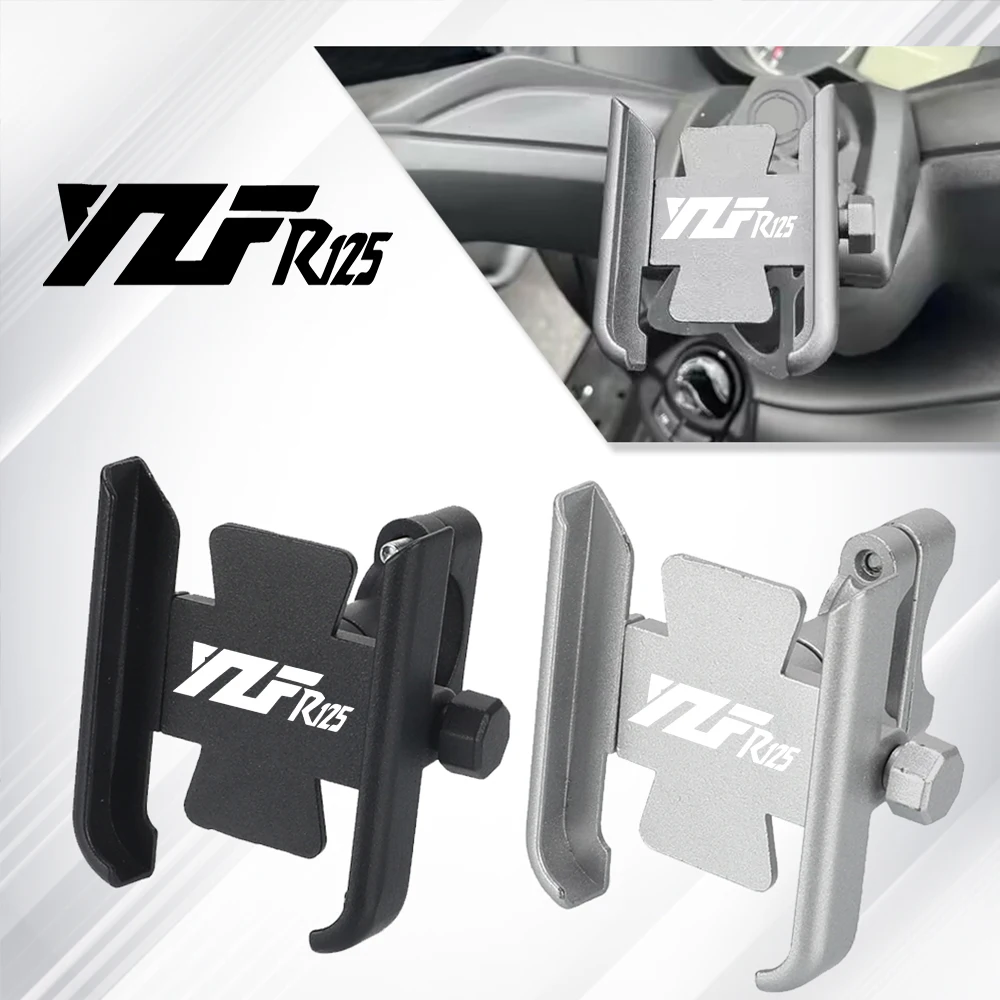 For YAMAHA YZFR125 YZF R125 2008-2024 2023 2022 2021 2020 Motorcycle Accessories Handlebar Mobile Phone Holder GPS Stand Bracket
For YAMAHA YZFR125 YZF R125 2008-2024 2023 2022 2021 2020 Motorcycle Accessories Handlebar Mobile Phone Holder GPS Stand Bracket