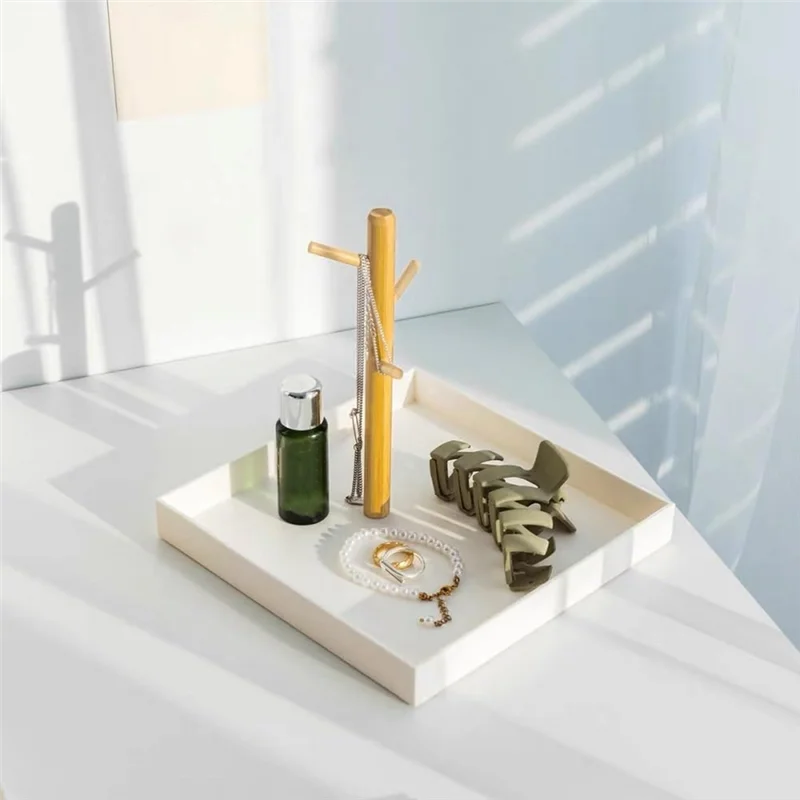 AA73 Key Tray For Entryway Table, Catchall Tray Organizer With 3 Tiers Wood Rack For Keys,Bracelets,Watches,Jewelry,Phone
AA73 Key Tray For Entryway Table, Catchall Tray Organizer With 3 Tiers Wood Rack For Keys,Bracelets,Watches,Jewelry,Phone