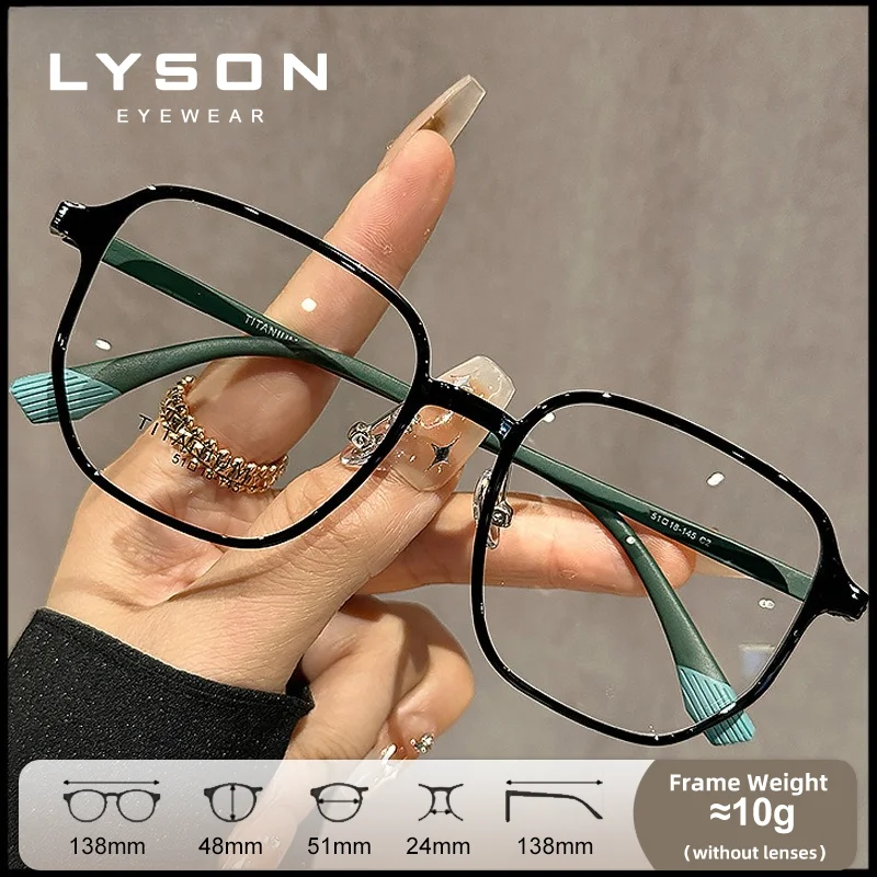 LYSON Rectangle TR90 Reading Glasses Women Texture Anti Blue Light Glasses Prescription Lens Anti-Reflective Hyperopia Glasses
LYSON Rectangle TR90 Reading Glasses Women Texture Anti Blue Light Glasses Prescription Lens Anti-Reflective Hyperopia Glasses