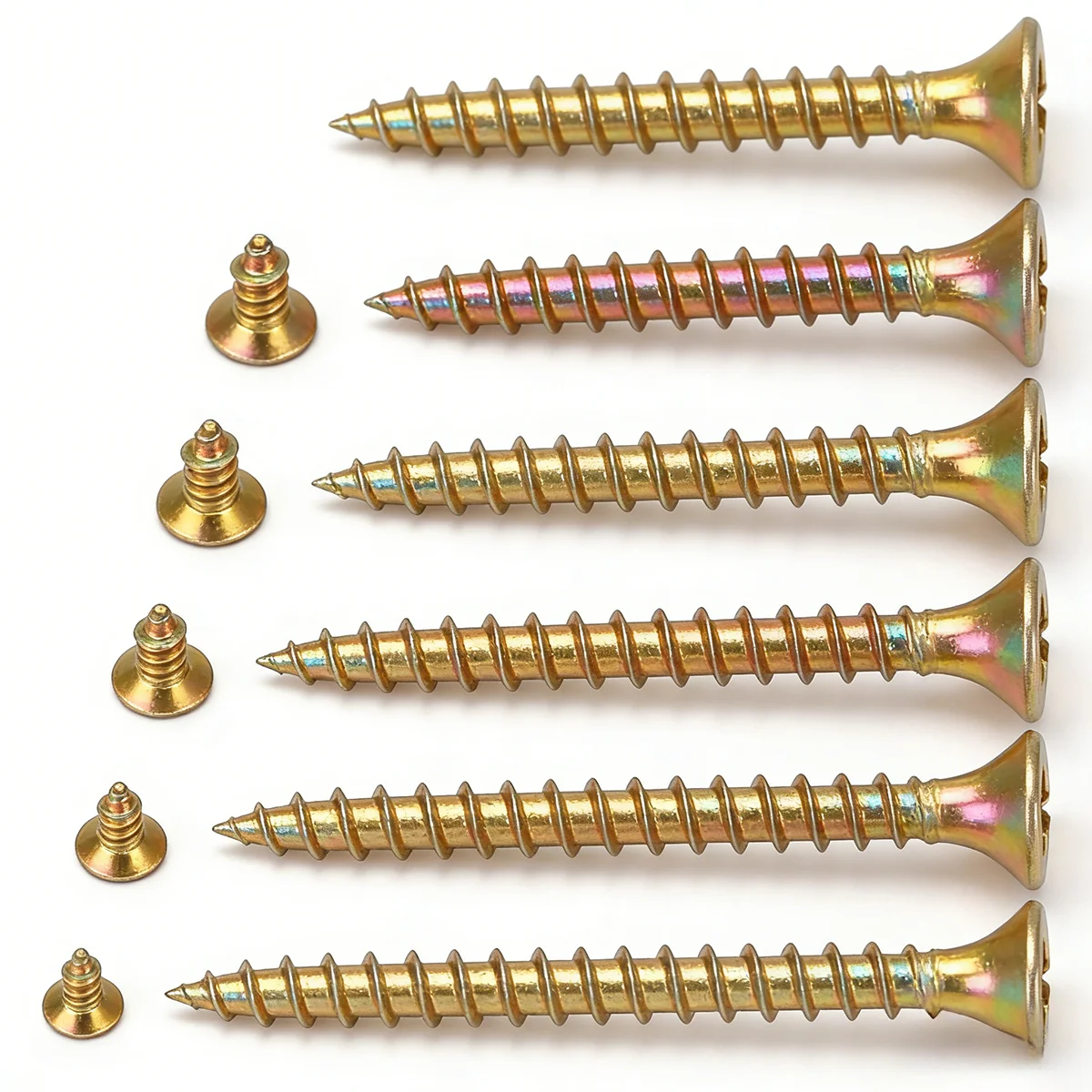Self-tapping wood screws, 430pcs/M4 Phillips head countersunk head wood screw set, for woodworking furniture and cabinets.
Self-tapping wood screws, 430pcs/M4 Phillips head countersunk head wood screw set, for woodworking furniture and cabinets.