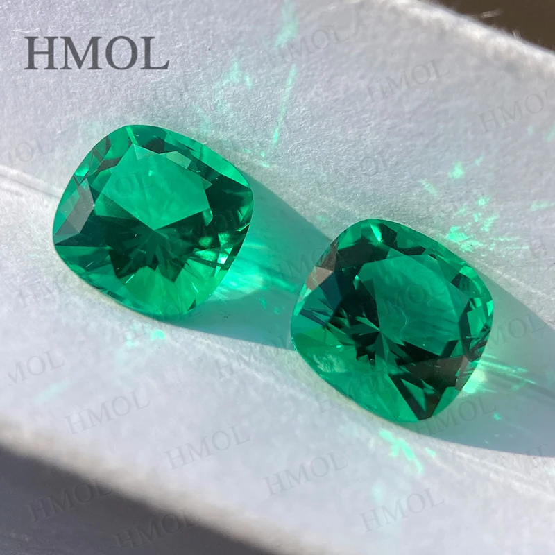 AGL Certificate Beads For DIY Jewelry Lab Grown Colombian Emerald Green Color New Square Cushion Shape Women Making Material
AGL Certificate Beads For DIY Jewelry Lab Grown Colombian Emerald Green Color New Square Cushion Shape Women Making Material