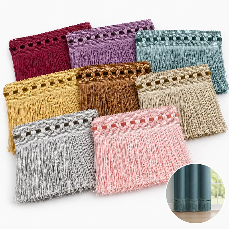 2/4/5/10Meters 10cm Tassel Fringe Lace Trim Ribbon for Latin Dance Dress Curtain Garment Bag Decor Sewing Accessories Edge Band
2/4/5/10Meters 10cm Tassel Fringe Lace Trim Ribbon for Latin Dance Dress Curtain Garment Bag Decor Sewing Accessories Edge Band