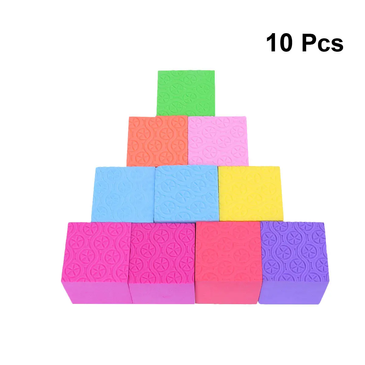 10Pcs Colorful Eva Foam Cube Blocks Learning Aid for Kids Early Education Pattern Recognition 7Cm Size Random Colors DIY Craft
10Pcs Colorful Eva Foam Cube Blocks Learning Aid for Kids Early Education Pattern Recognition 7Cm Size Random Colors DIY Craft