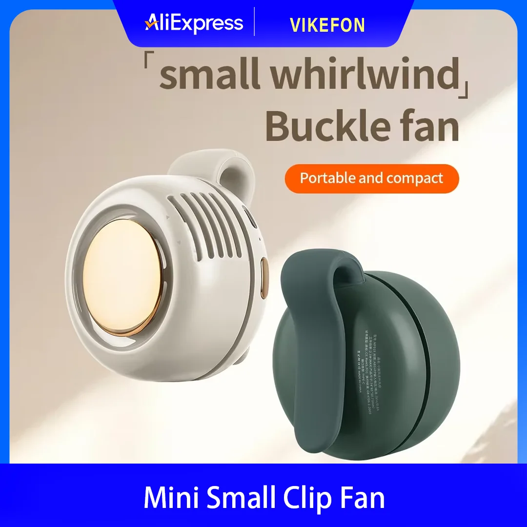 Mini Small Clip Fan Portable Silent Mini Bladeless Electric Fan 3 Speeds Clip-on Charging Fans For Shirt Whirlwind Waist Clips
Mini Small Clip Fan Portable Silent Mini Bladeless Electric Fan 3 Speeds Clip-on Charging Fans For Shirt Whirlwind Waist Clips