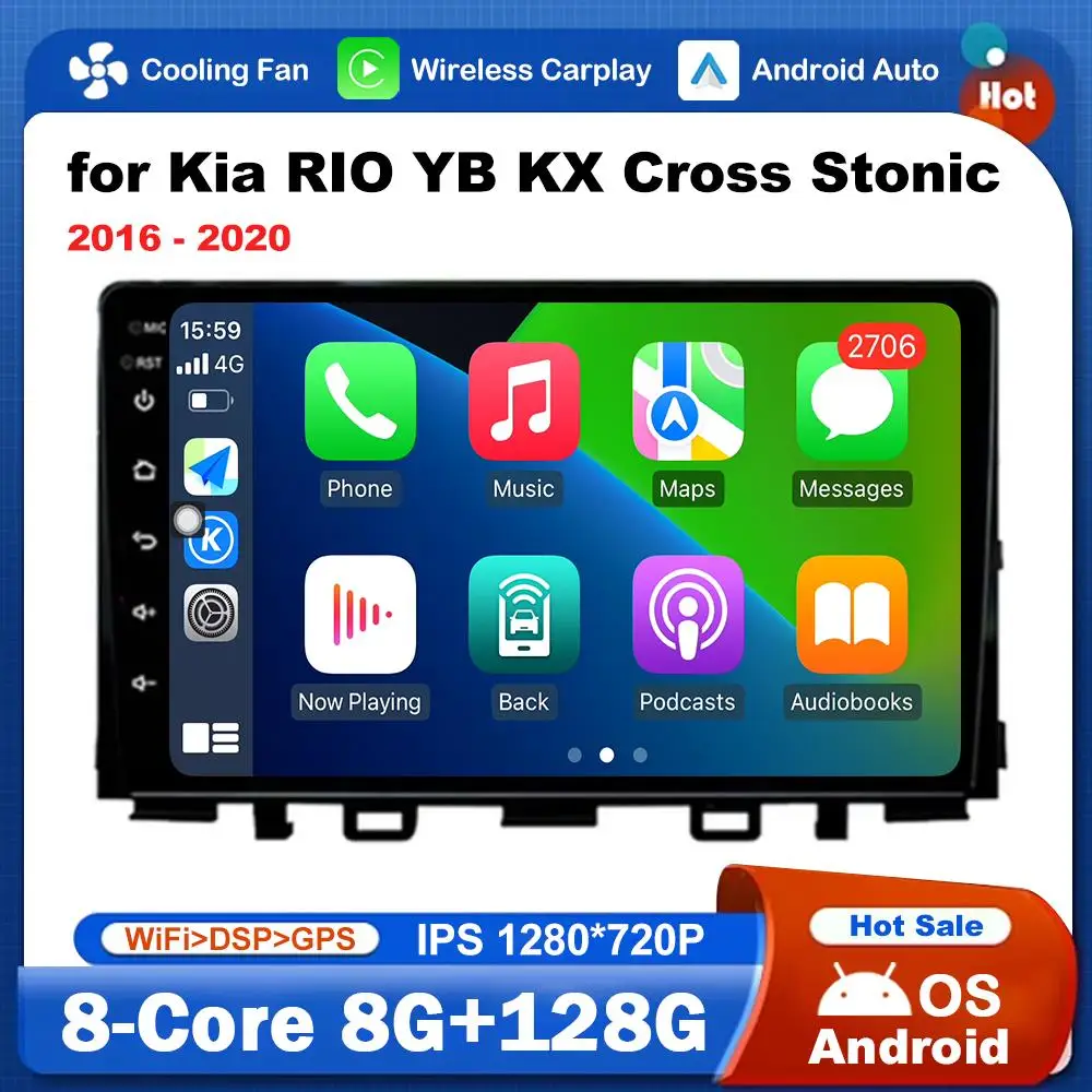 Android OS GPS Navi 9 inch for Kia RIO YB KX Cross Stonic 2016 - 2020 Car Radio Multimedia Player BT Audio DSP Stereo Auto Tools
Android OS GPS Navi 9 inch for Kia RIO YB KX Cross Stonic 2016 - 2020 Car Radio Multimedia Player BT Audio DSP Stereo Auto Tools