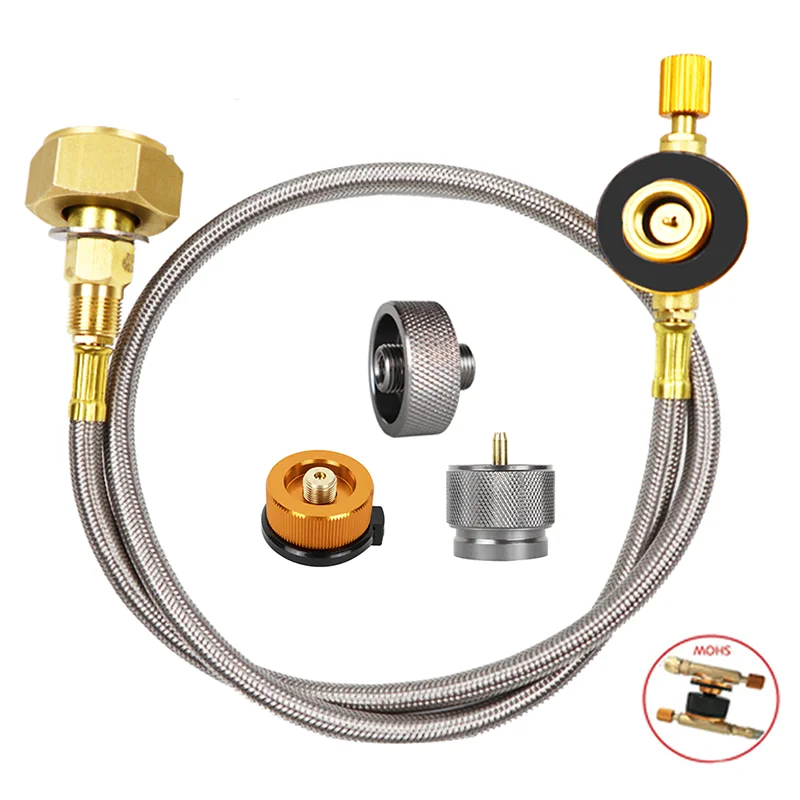 Camping Gas Stove Gas Refill Adapter Outdoor Cylinder Filling Adapter Gas Tank Furnace Connector Accessories Camping Equipment
Camping Gas Stove Gas Refill Adapter Outdoor Cylinder Filling Adapter Gas Tank Furnace Connector Accessories Camping Equipment