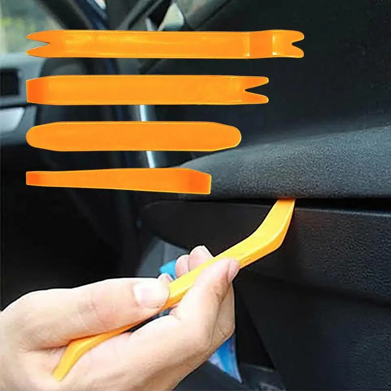 Trim Tool Kit No Scratch Pry Tool Set Automobile Repair Accessories Automotive Interior Fastener Puller Remover For Audio Radio
Trim Tool Kit No Scratch Pry Tool Set Automobile Repair Accessories Automotive Interior Fastener Puller Remover For Audio Radio
