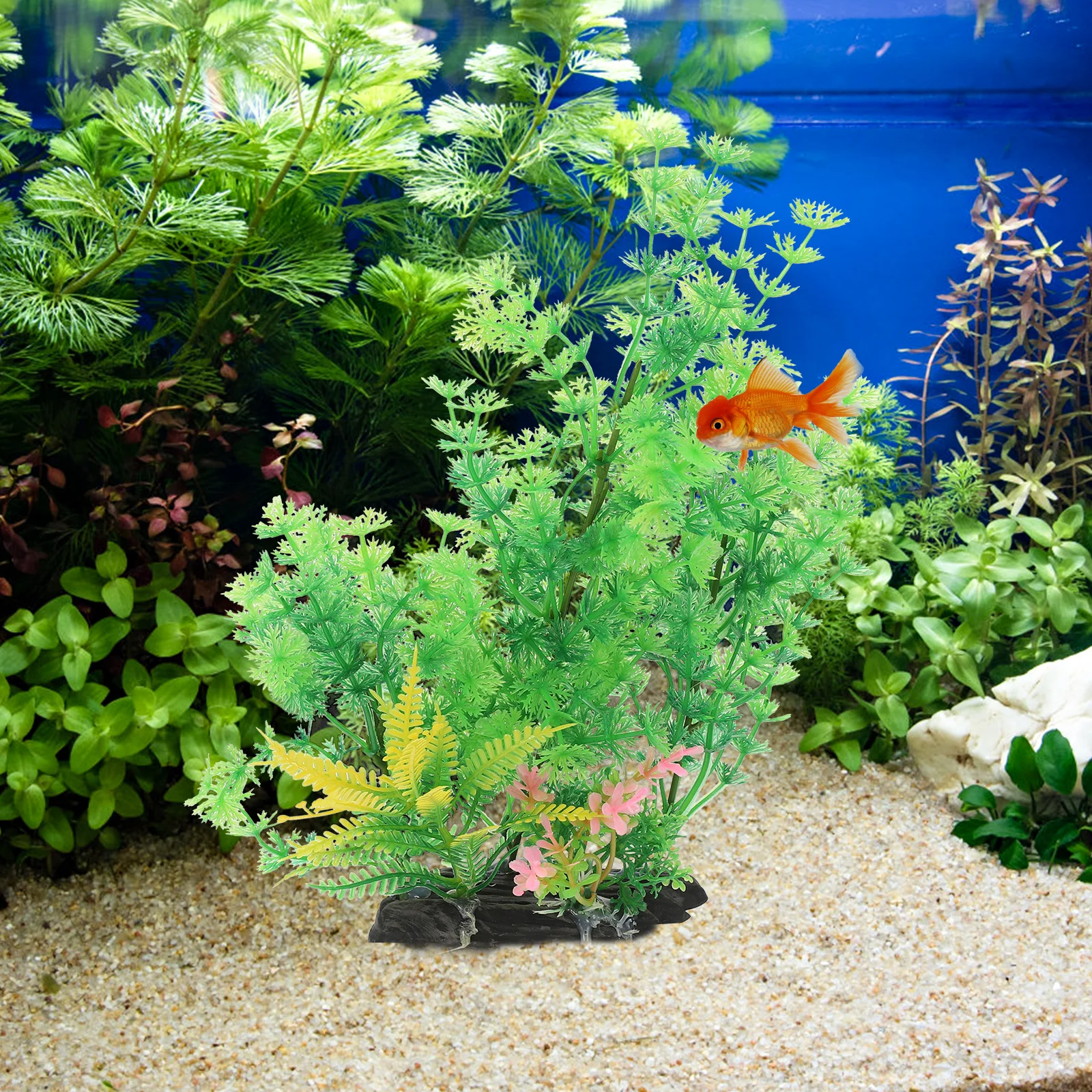 2pcs Water Grass Decor Aquarium Artificial Plants Safe Fake Plant Wear Resistant Fish Tank Accessories Vivid Faux Plant Desktop
2pcs Water Grass Decor Aquarium Artificial Plants Safe Fake Plant Wear Resistant Fish Tank Accessories Vivid Faux Plant Desktop