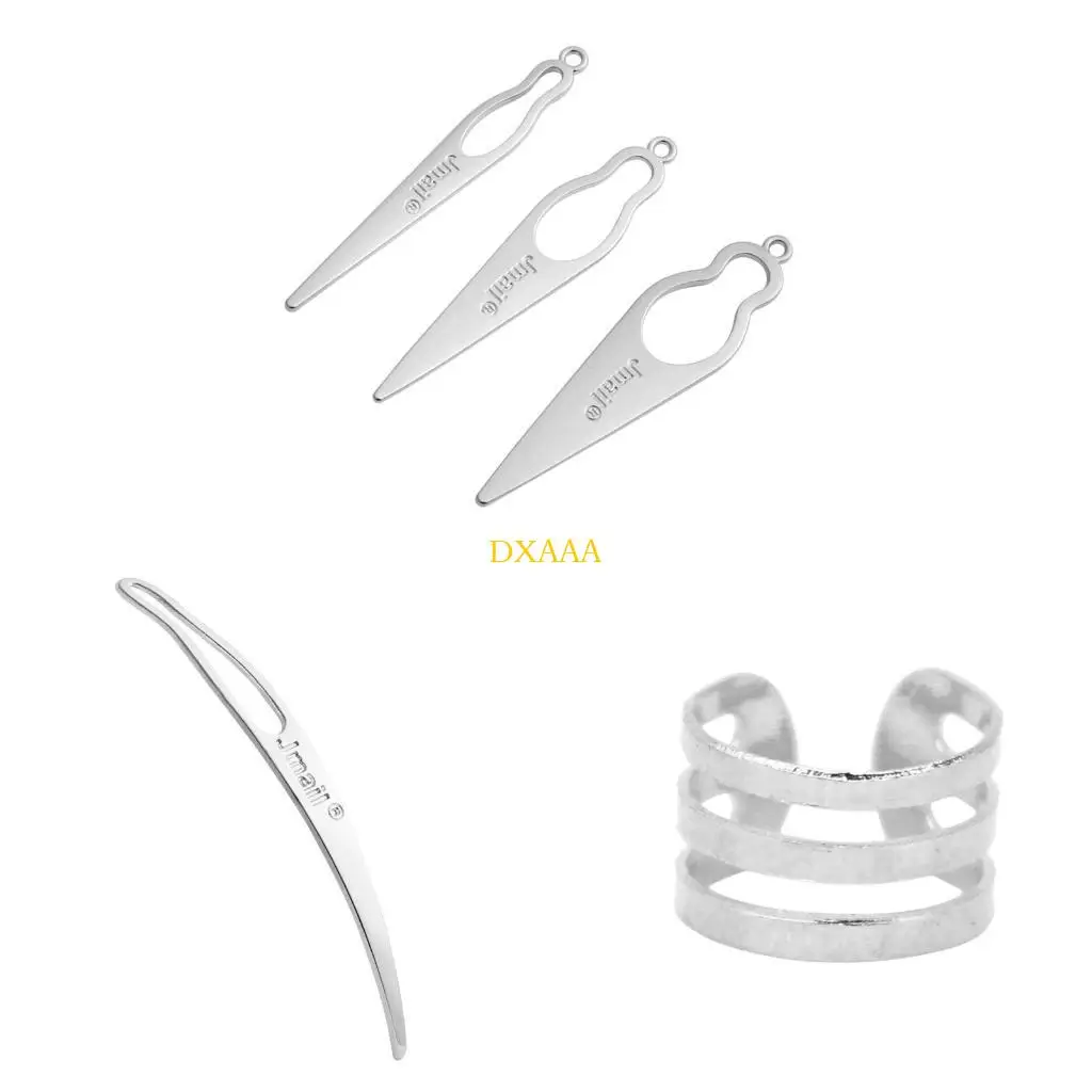 DXAA Metal Hair Cuffs Dreadlocks Beads Hair Tube Bead Coils Star Charm Spring Twisted Hair Ring Braiding Crochet Hook
DXAA Metal Hair Cuffs Dreadlocks Beads Hair Tube Bead Coils Star Charm Spring Twisted Hair Ring Braiding Crochet Hook