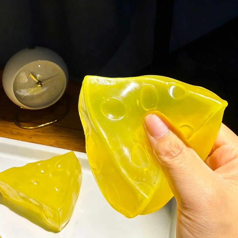 Super Soft Plasticity Cheese Coconut Oil Squishy Toy Triangular Cheese Stress Relief Sensory Toy ASMR Squeeze Anti-Stress Gift
Super Soft Plasticity Cheese Coconut Oil Squishy Toy Triangular Cheese Stress Relief Sensory Toy ASMR Squeeze Anti-Stress Gift