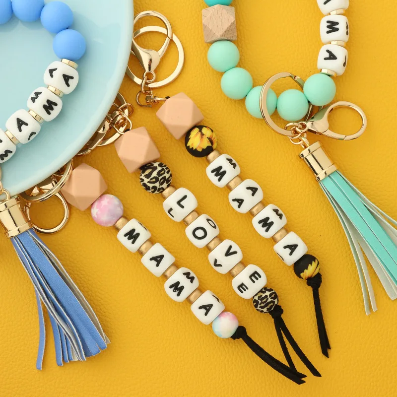2023 New Trendy Key Chain Silicone Beads Bracelets Keychain Ins Popular Lovely Cute Keyring Pendant Creative Mini Key Ring Gift
2023 New Trendy Key Chain Silicone Beads Bracelets Keychain Ins Popular Lovely Cute Keyring Pendant Creative Mini Key Ring Gift