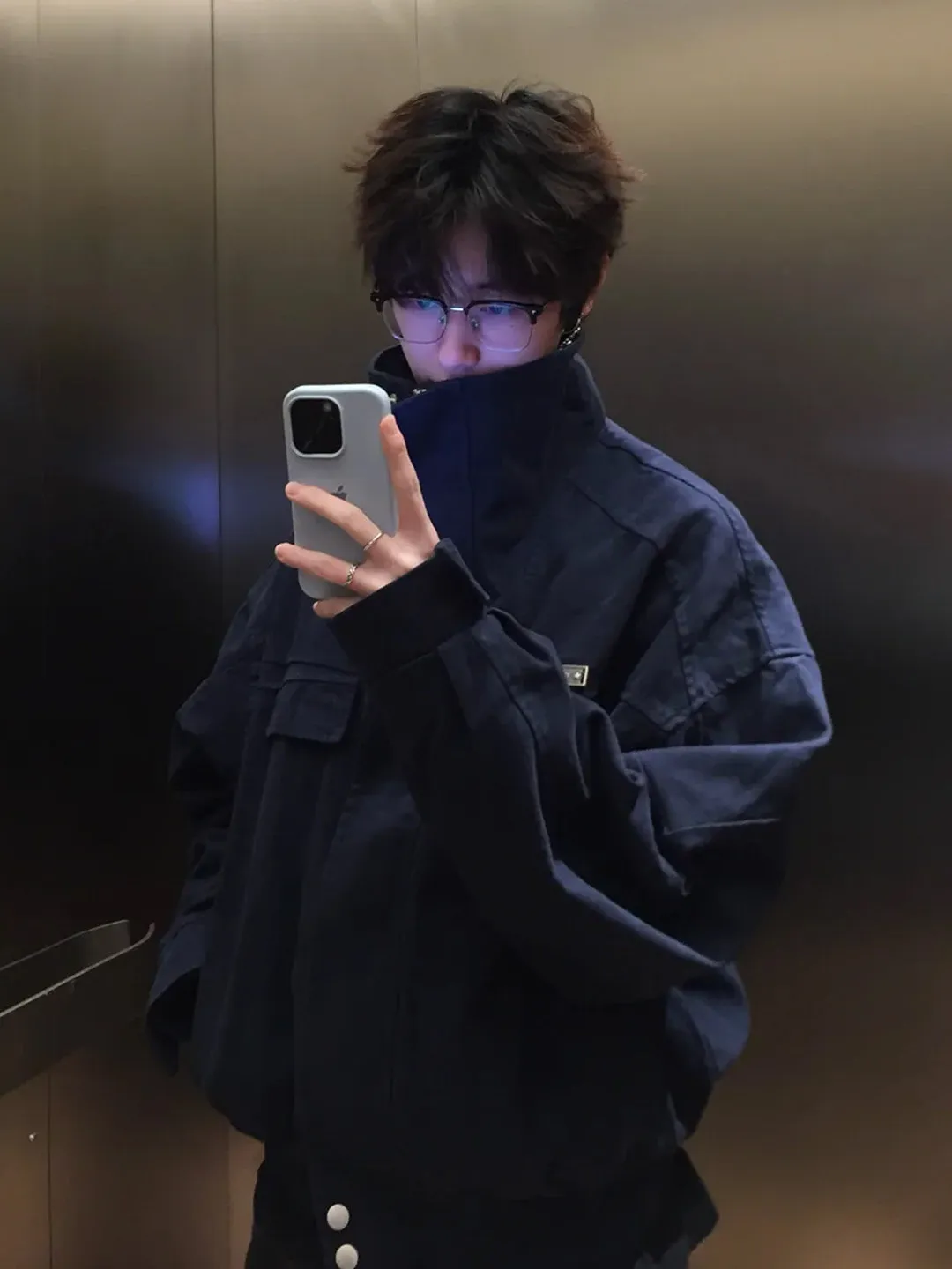 American Sle Long Sve Jaet Men's Spring Autumn Workwear Windproof Stand Collar Casual Faion Outerwear Coat
American Sle Long Sve Jaet Men's Spring Autumn Workwear Windproof Stand Collar Casual Faion Outerwear Coat