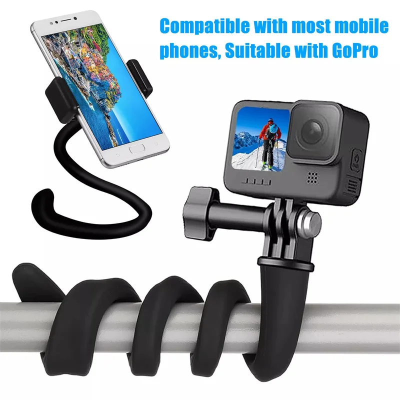 Flexible Bracket Mount Action Camera Mount For Insta360 Action Camera Octopus Tripod Phone Holder Clip Stand
Flexible Bracket Mount Action Camera Mount For Insta360 Action Camera Octopus Tripod Phone Holder Clip Stand