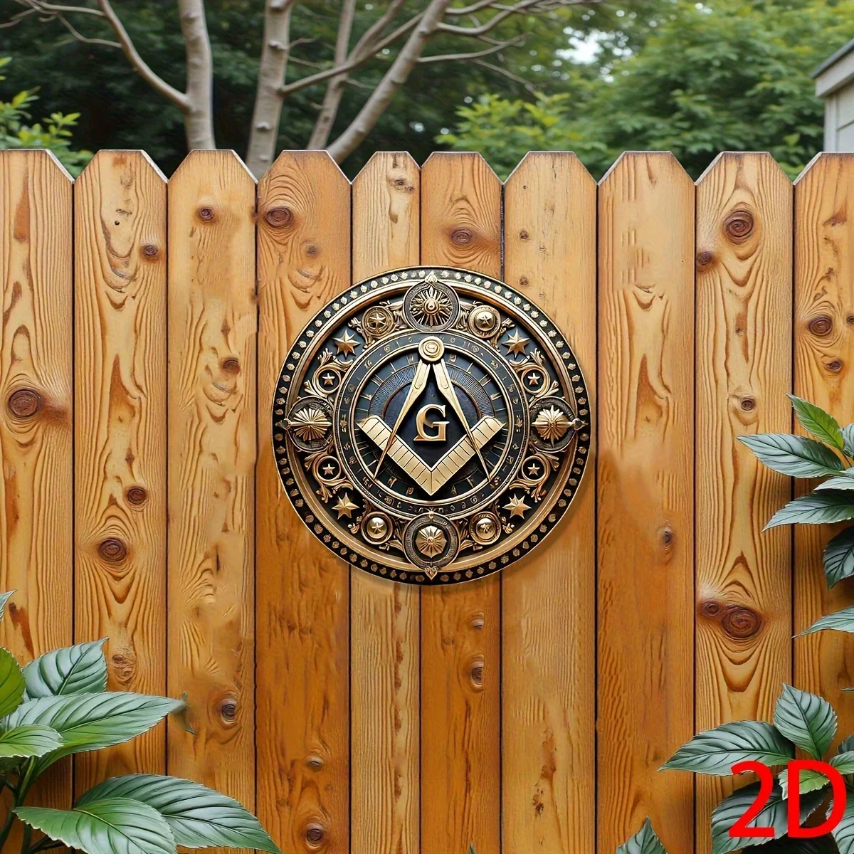 1pc, Vintage Masonic Round Aluminum Sign, Masonic Badge Wall Decoration, Suitable for Home, Round Metal Badge
1pc, Vintage Masonic Round Aluminum Sign, Masonic Badge Wall Decoration, Suitable for Home, Round Metal Badge