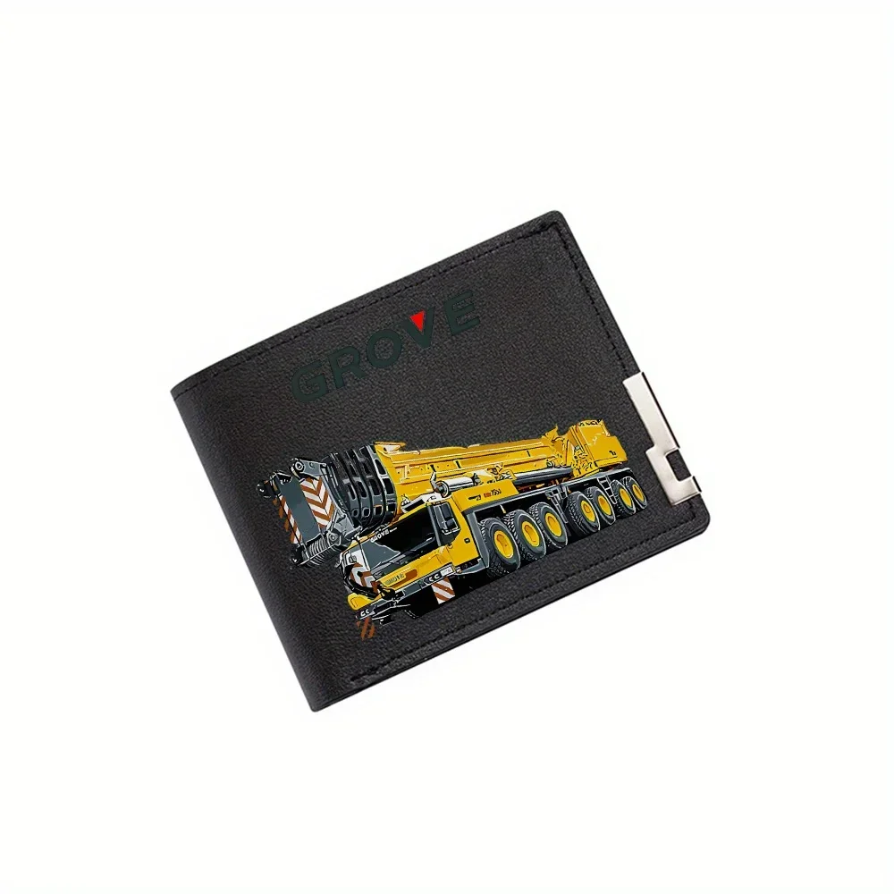 Yellow crane construction machine vehicle Men's Wallet Printing Design Simple Modern Stylish Business Father's Boyfriend's Chris
Yellow crane construction machine vehicle Men's Wallet Printing Design Simple Modern Stylish Business Father's Boyfriend's Chris