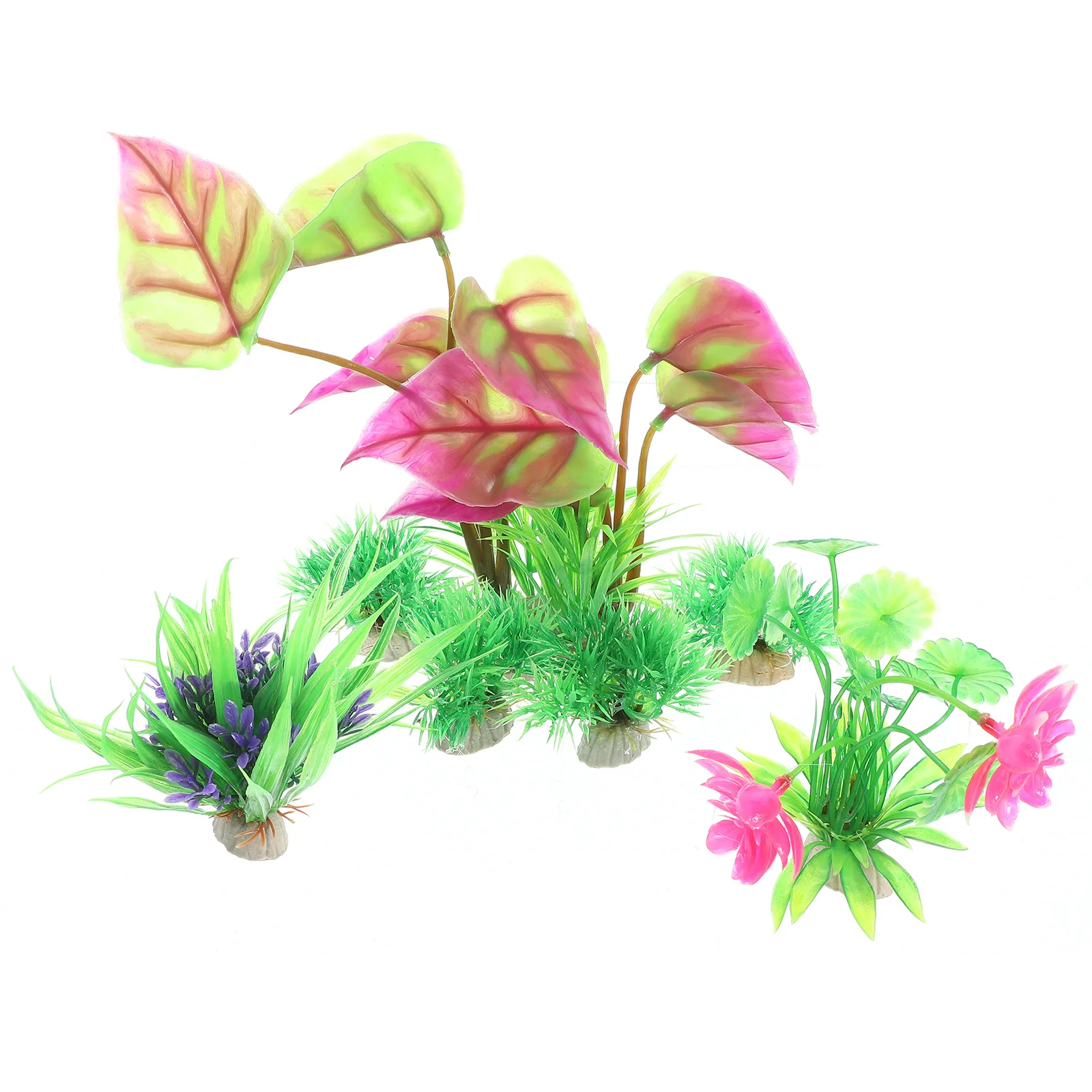 7pcs Simulation Aquatic Plant Decor For Fish Tank Realistic Artificial Aquarium Plants Small Plastic Water Grass Accessories
7pcs Simulation Aquatic Plant Decor For Fish Tank Realistic Artificial Aquarium Plants Small Plastic Water Grass Accessories