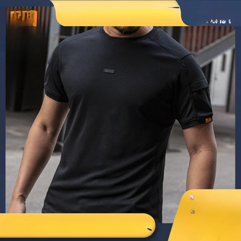 Outdoor Tactical Round Neck Short Sleeves Breathable Quick-drying Half Sleeves Spring and Summer Travel City Commuting
Outdoor Tactical Round Neck Short Sleeves Breathable Quick-drying Half Sleeves Spring and Summer Travel City Commuting