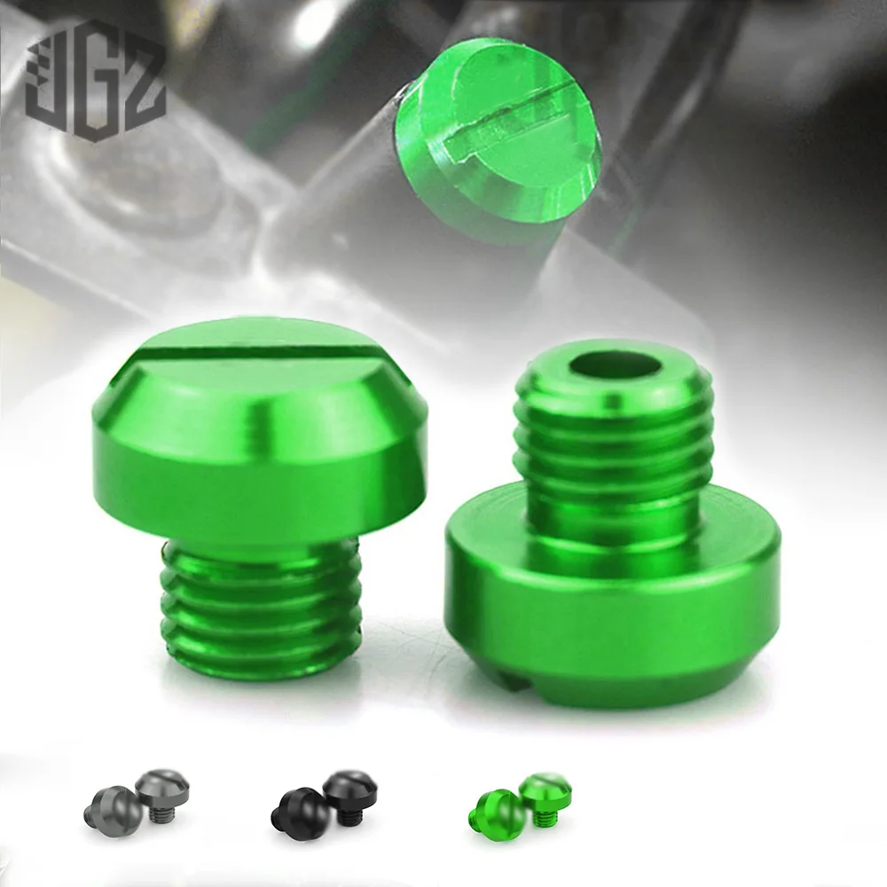 Motorcycle M10*1.25 CNC Rear View Mirror Hole Plug Screws Bolt For Kawasaki Z250 Z300 Z400 Z650 Z750 Z800 Z900 Z1000 Accessories
Motorcycle M10*1.25 CNC Rear View Mirror Hole Plug Screws Bolt For Kawasaki Z250 Z300 Z400 Z650 Z750 Z800 Z900 Z1000 Accessories