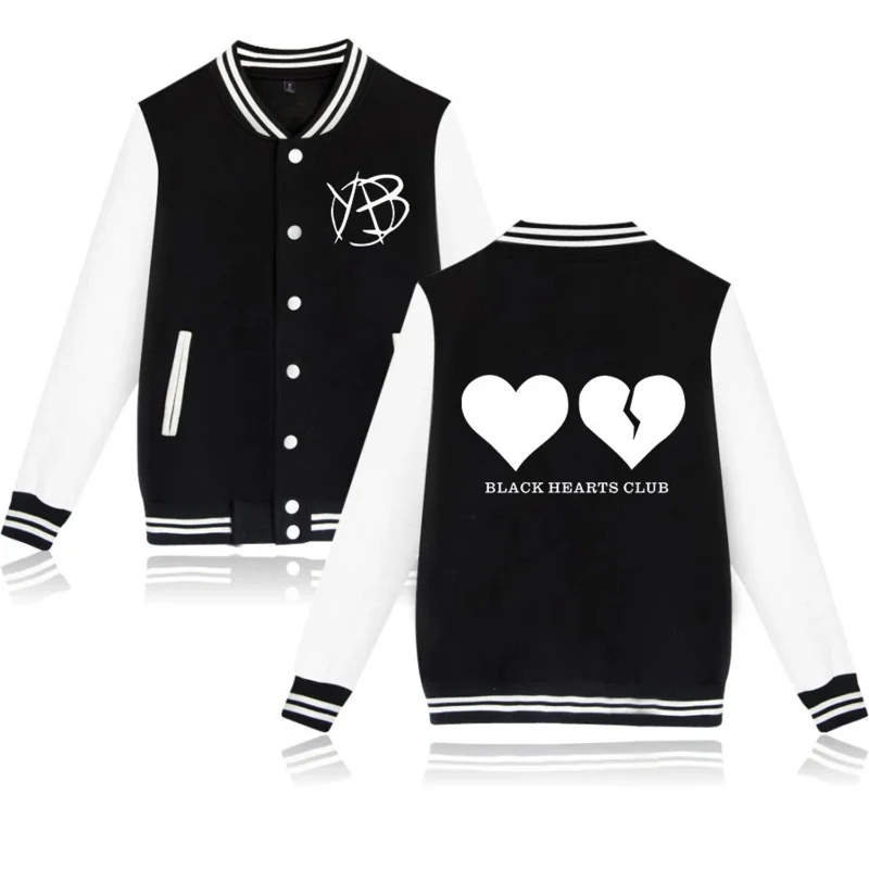 Куртки Yungblud, бейсбольная одежда, униформа, пальто Be Fookin Happy Yungblud, спортивный костюм с принтом, толстовка в стиле хип-хоп, куртка-бомбер
Куртки Yungblud, бейсбольная одежда, униформа, пальто Be Fookin Happy Yungblud, спортивный костюм с принтом, толстовка в стиле хип-хоп, куртка-бомбер