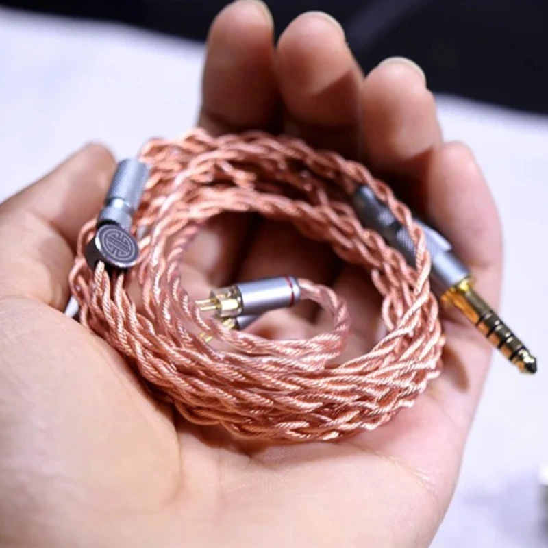 Кабель для наушников HAKUGEI Rice litz 6N OCC из некристаллической меди Hi-Fi, MMCX, 3.5/2.5/4.4 мм, 0.78 QDC
Кабель для наушников HAKUGEI Rice litz 6N OCC из некристаллической меди Hi-Fi, MMCX, 3.5/2.5/4.4 мм, 0.78 QDC