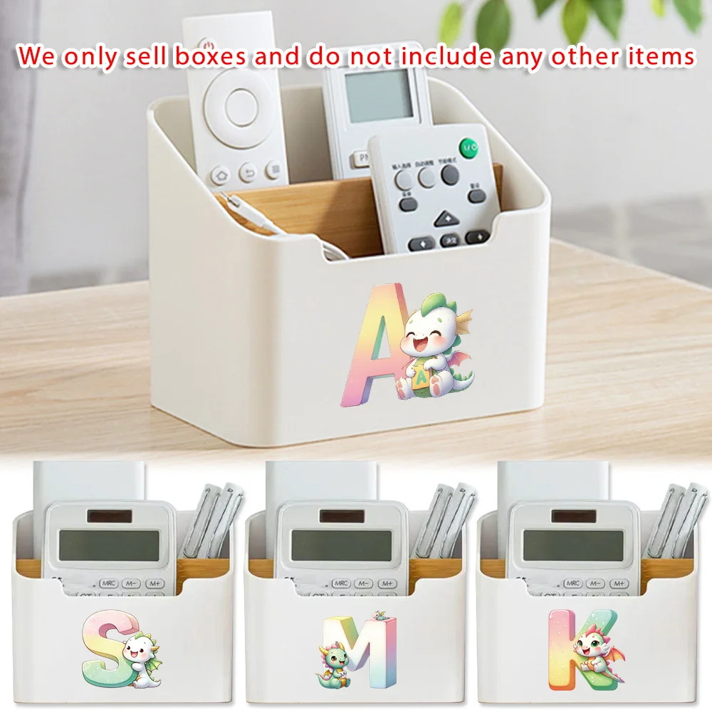 Plastic Desktop Divided Storage Box Suitable for Student Desks and Offices Cartoon Animal Initial Name 26 Letters Pattern
Plastic Desktop Divided Storage Box Suitable for Student Desks and Offices Cartoon Animal Initial Name 26 Letters Pattern