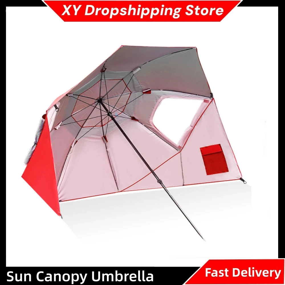 Sun Canopy Umbrella Water-resistant 210D oxford Sun Rain Canopy Fishing Camping Sunshade Tools 220 cm Dia Canopy Umbrella Red
Sun Canopy Umbrella Water-resistant 210D oxford Sun Rain Canopy Fishing Camping Sunshade Tools 220 cm Dia Canopy Umbrella Red