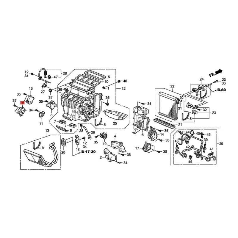 Left Main HVAC Heater Blend Door Actuator 79160-TK4-A41 604-875 For Honda Acura TL ZDX 09-14 Odyssey 11-17 Dampers Motor-Y79A
Left Main HVAC Heater Blend Door Actuator 79160-TK4-A41 604-875 For Honda Acura TL ZDX 09-14 Odyssey 11-17 Dampers Motor-Y79A