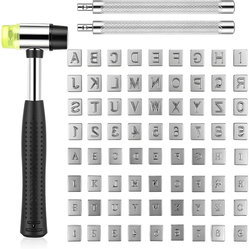 SHGO-For Leathers Stamps, Leather Stamping Tools(75 Pcs), Leather Carving Tools For Leathers Working, Leathercraft Stamping Tool
SHGO-For Leathers Stamps, Leather Stamping Tools(75 Pcs), Leather Carving Tools For Leathers Working, Leathercraft Stamping Tool