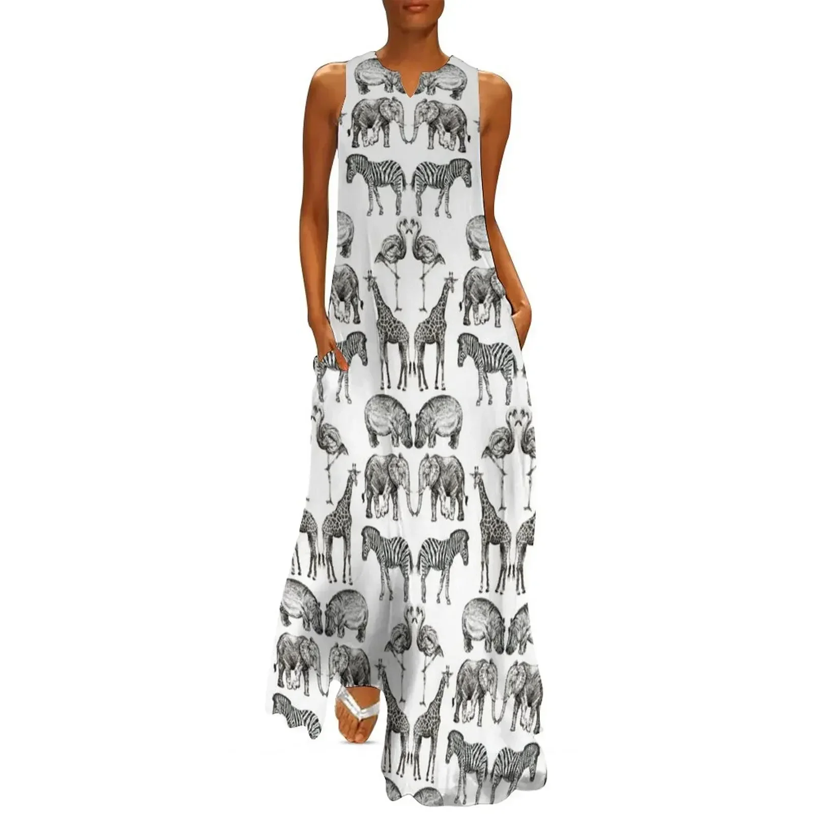 Couples on Safari Long Dress Dress for pregnant women evening dress woman Cocktail of dresses beach dresses
Couples on Safari Long Dress Dress for pregnant women evening dress woman Cocktail of dresses beach dresses