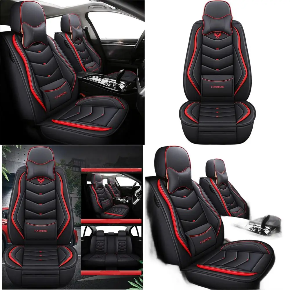 Universal Full Coverage Car Seat Covers with Lumbosacral Support for Cars, SUVs, Trucks, and Sedans
Universal Full Coverage Car Seat Covers with Lumbosacral Support for Cars, SUVs, Trucks, and Sedans