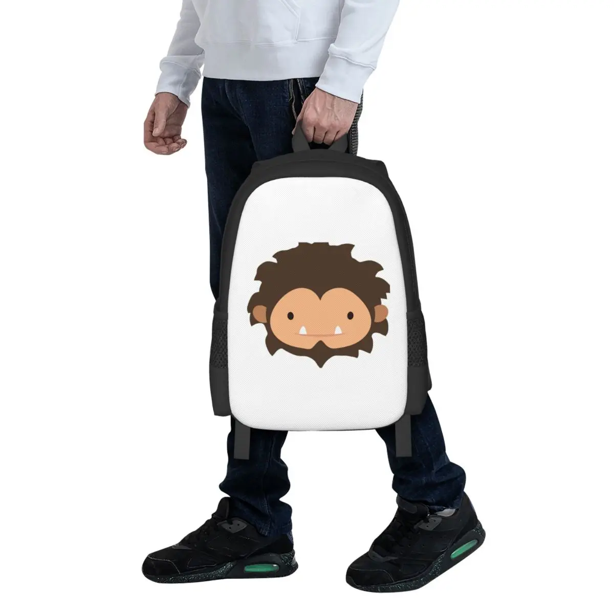 Sneaky Sasquatch Big Head Student Backpack School Bag Hiking Travel Daypack for Men Women Fashion Bookbag Shoulder Bags
Sneaky Sasquatch Big Head Student Backpack School Bag Hiking Travel Daypack for Men Women Fashion Bookbag Shoulder Bags