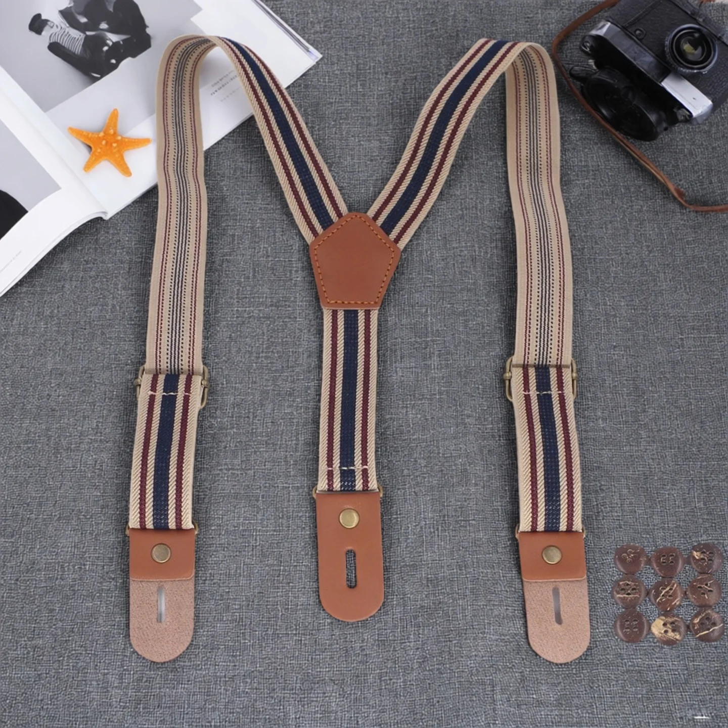 Baby Buttons Suspenders Kid's Braces Elastic Adjustable Children Strap Tirantes Bretelles Width:2.5cm Length:65cm New Style
Baby Buttons Suspenders Kid's Braces Elastic Adjustable Children Strap Tirantes Bretelles Width:2.5cm Length:65cm New Style