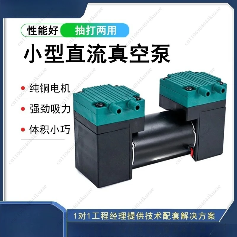 Small DC Vacuum Pump 12V 24V 220V Negative Pressure Pump Pumping Dual-purpose Double-head Miniature Diaphragm Air Pump
Small DC Vacuum Pump 12V 24V 220V Negative Pressure Pump Pumping Dual-purpose Double-head Miniature Diaphragm Air Pump