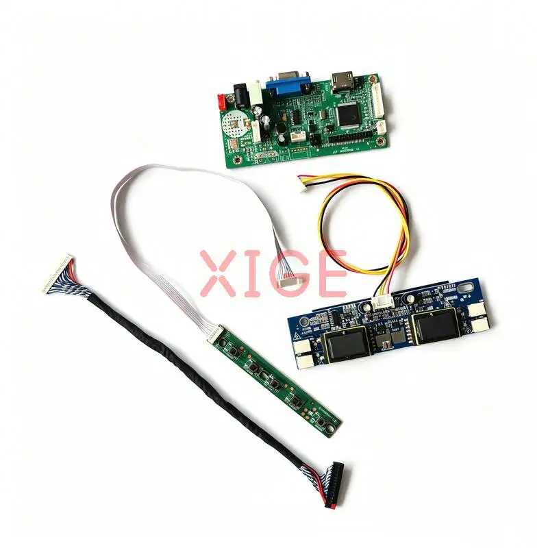 For LM190WX1 LTM190M2 SVA190WX1 M190PW01 LCD Display Drive Controller Board Kit DIY VGA+HDMI 1440x900 30 Pin LVDS 1440*900 4CCFL
For LM190WX1 LTM190M2 SVA190WX1 M190PW01 LCD Display Drive Controller Board Kit DIY VGA+HDMI 1440x900 30 Pin LVDS 1440*900 4CCFL