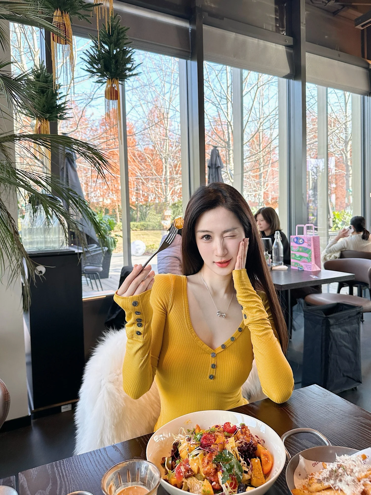 Dear Zhazha Pure Desire Ginger Yellow Long Sve Футболка на пуговицах Slim Fit Large V-Ne Commute Sle Корейская версия Топ
Dear Zhazha Pure Desire Ginger Yellow Long Sve Футболка на пуговицах Slim Fit Large V-Ne Commute Sle Корейская версия Топ